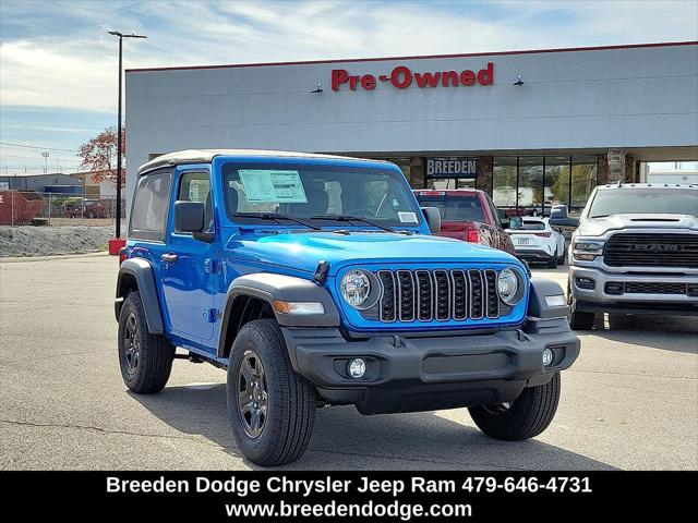 2026 Jeep Wrangler WRANGLER 2-DOOR SPORT 2026 Jeep Wrangler WRANGLER 2-DOOR SPORT