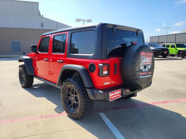 2026 Jeep Wrangler WRANGLER 4-DOOR WILLYS 2026 Jeep Wrangler WRANGLER 4-DOOR WILLYS