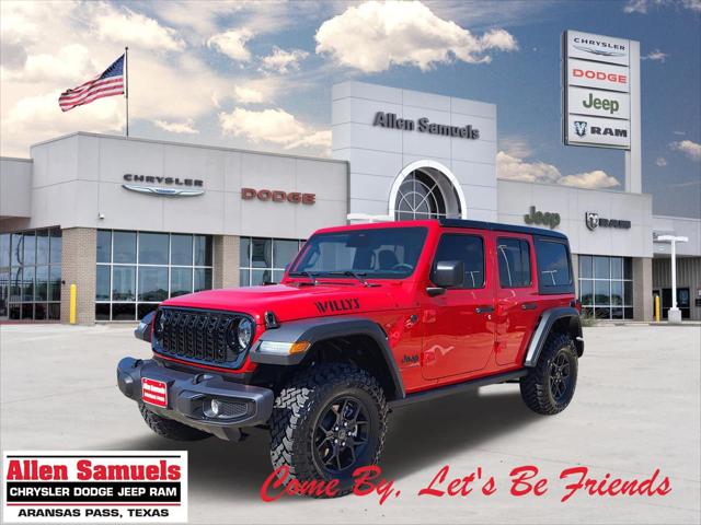 2026 Jeep Wrangler WRANGLER 4-DOOR WILLYS 2026 Jeep Wrangler WRANGLER 4-DOOR WILLYS