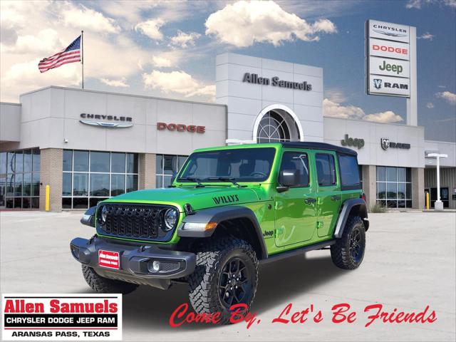 2026 Jeep Wrangler WRANGLER 4-DOOR WILLYS 2026 Jeep Wrangler WRANGLER 4-DOOR WILLYS