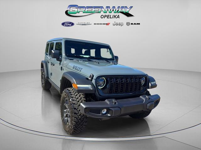 2026 Jeep Wrangler WRANGLER 4-DOOR WILLYS 2026 Jeep Wrangler WRANGLER 4-DOOR WILLYS