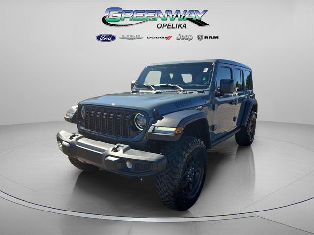 2026 Jeep Wrangler WRANGLER 4-DOOR WILLYS 2026 Jeep Wrangler WRANGLER 4-DOOR WILLYS