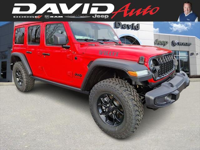 2026 Jeep Wrangler WRANGLER 4-DOOR WILLYS 2026 Jeep Wrangler WRANGLER 4-DOOR WILLYS