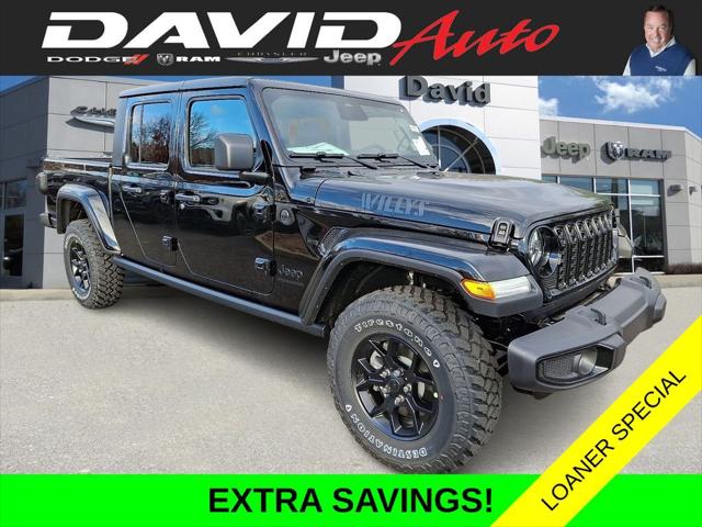 2026 Jeep Gladiator GLADIATOR WILLYS 4X4 2026 Jeep Gladiator GLADIATOR WILLYS 4X4