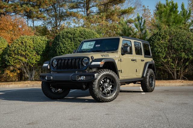 2026 Jeep Wrangler WRANGLER 4-DOOR WILLYS 2026 Jeep Wrangler WRANGLER 4-DOOR WILLYS