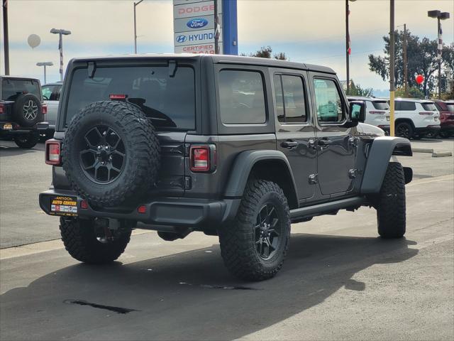 2026 Jeep Wrangler WRANGLER 4-DOOR WILLYS 2026 Jeep Wrangler WRANGLER 4-DOOR WILLYS