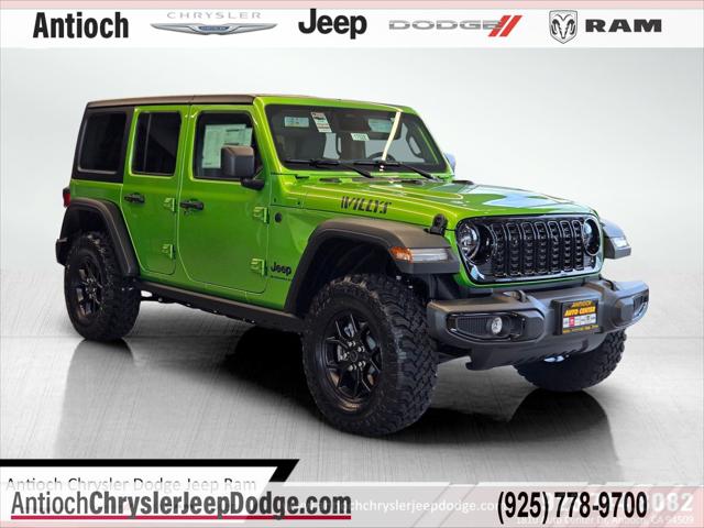 2026 Jeep Wrangler WRANGLER 4-DOOR WILLYS 2026 Jeep Wrangler WRANGLER 4-DOOR WILLYS