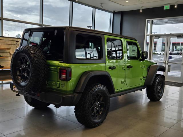 2026 Jeep Wrangler WRANGLER 4-DOOR WILLYS 2026 Jeep Wrangler WRANGLER 4-DOOR WILLYS