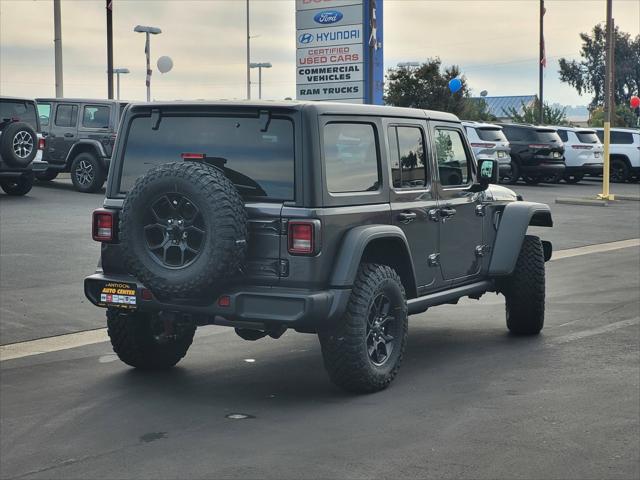 2026 Jeep Wrangler WRANGLER 4-DOOR WILLYS 2026 Jeep Wrangler WRANGLER 4-DOOR WILLYS