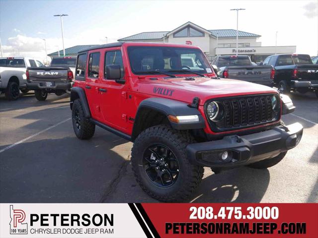 2026 Jeep Wrangler WRANGLER 4-DOOR WILLYS