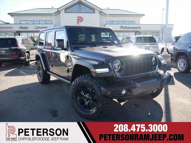 2026 Jeep Wrangler WRANGLER 4-DOOR WILLYS 2026 Jeep Wrangler WRANGLER 4-DOOR WILLYS