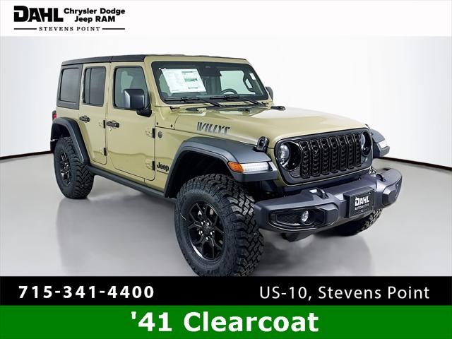 2026 Jeep Wrangler WRANGLER 4-DOOR WILLYS 2026 Jeep Wrangler WRANGLER 4-DOOR WILLYS