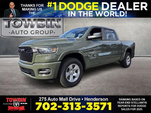 2026 RAM Ram 1500 RAM 1500 BIG HORN CREW CAB 4X4 57 BOX