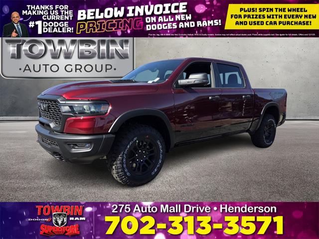 2026 RAM Ram 1500 RAM 1500 REBEL CREW CAB 4X4 57 BOX 2026 RAM Ram 1500 RAM 1500 REBEL CREW CAB 4X4 57 BOX