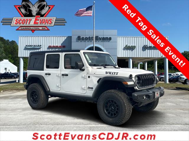 2026 Jeep Wrangler 4-Door Willys 4x4 for sale in Carrollton, GA