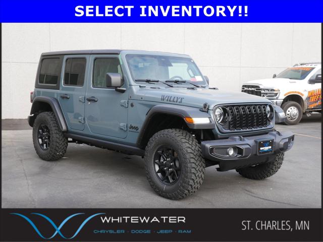 2026 Jeep Wrangler WRANGLER 4-DOOR WILLYS 2026 Jeep Wrangler WRANGLER 4-DOOR WILLYS