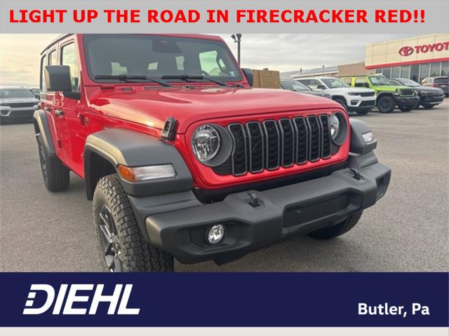 2026 Jeep Wrangler WRANGLER 4-DOOR SPORT S 2026 Jeep Wrangler WRANGLER 4-DOOR SPORT S