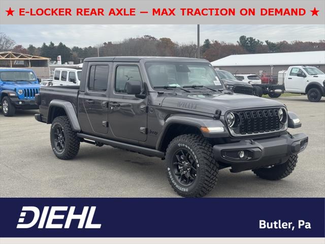 2026 Jeep Gladiator GLADIATOR WILLYS 4X4 2026 Jeep Gladiator GLADIATOR WILLYS 4X4