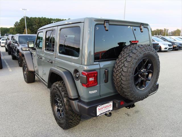 2026 Jeep Wrangler WRANGLER 4-DOOR WILLYS 2026 Jeep Wrangler WRANGLER 4-DOOR WILLYS