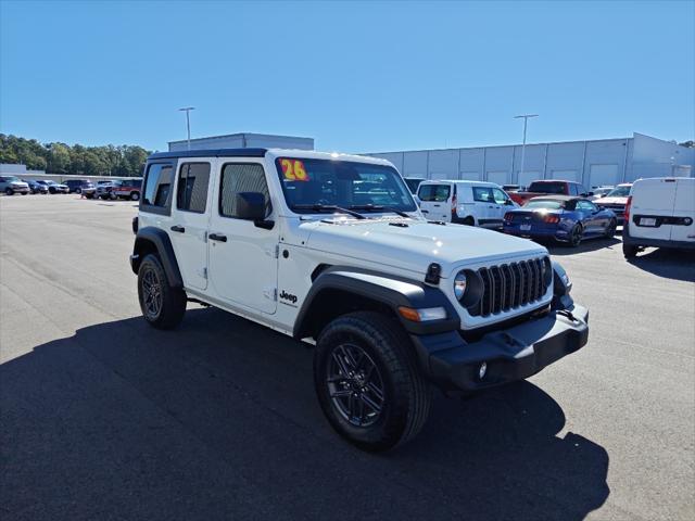 2026 Jeep Wrangler WRANGLER 4-DOOR SPORT S 2026 Jeep Wrangler WRANGLER 4-DOOR SPORT S
