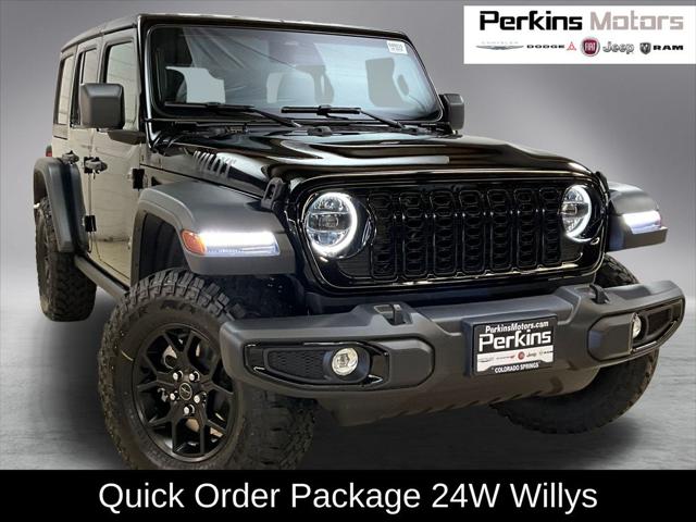2026 Jeep Wrangler WRANGLER 4-DOOR WILLYS 2026 Jeep Wrangler WRANGLER 4-DOOR WILLYS