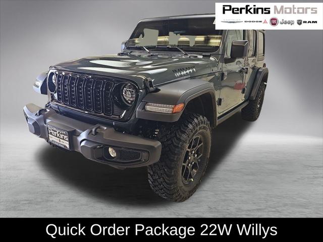 2026 Jeep Wrangler WRANGLER 4-DOOR WILLYS 2026 Jeep Wrangler WRANGLER 4-DOOR WILLYS