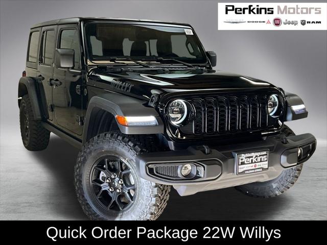 2026 Jeep Wrangler WRANGLER 4-DOOR WILLYS 2026 Jeep Wrangler WRANGLER 4-DOOR WILLYS