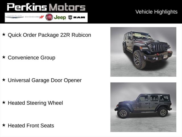 2026 Jeep Wrangler WRANGLER 4-DOOR RUBICON