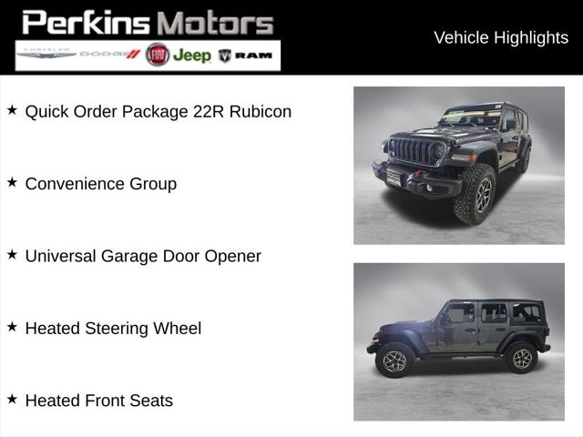 2026 Jeep Wrangler WRANGLER 4-DOOR RUBICON