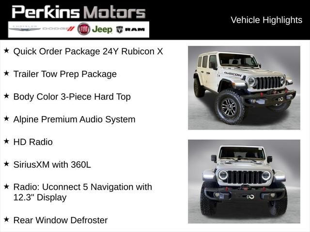 2026 Jeep Wrangler WRANGLER 4-DOOR RUBICON X