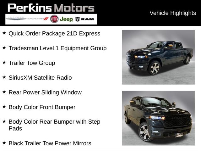 2026 RAM Ram 1500 RAM 1500 EXPRESS CREW CAB 4X4 57 BOX