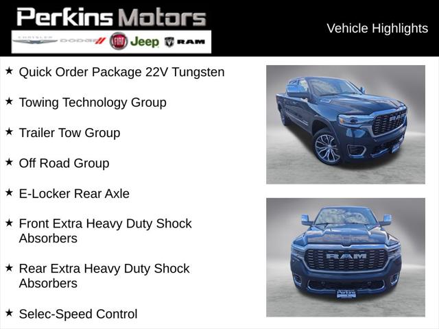 2026 RAM Ram 1500 RAM 1500 TUNGSTEN CREW CAB 4X4