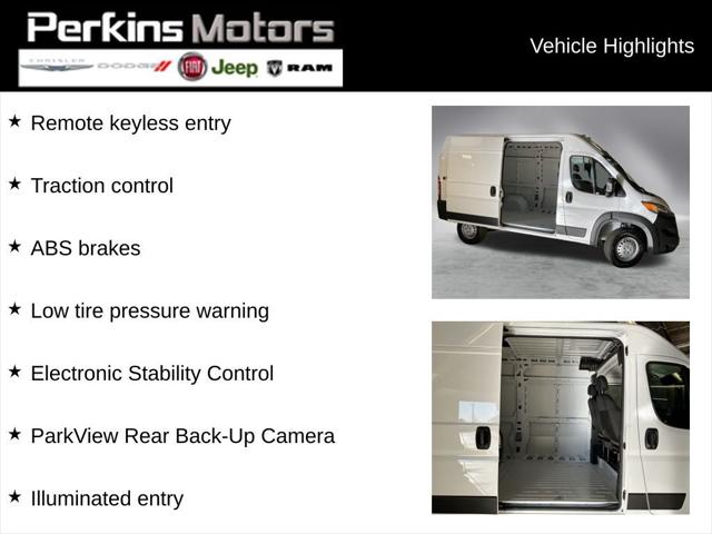 2026 RAM Ram ProMaster RAM PROMASTER 1500 TRADESMAN CARGO VAN HIGH ROOF 136 WB