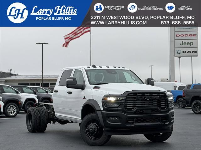 2026 RAM Ram 5500 Chassis Cab RAM 5500 TRADESMAN CHASSIS CREW CAB 4X4 60 CA