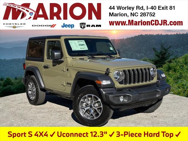2026 Jeep Wrangler WRANGLER 2-DOOR SPORT S 2026 Jeep Wrangler WRANGLER 2-DOOR SPORT S