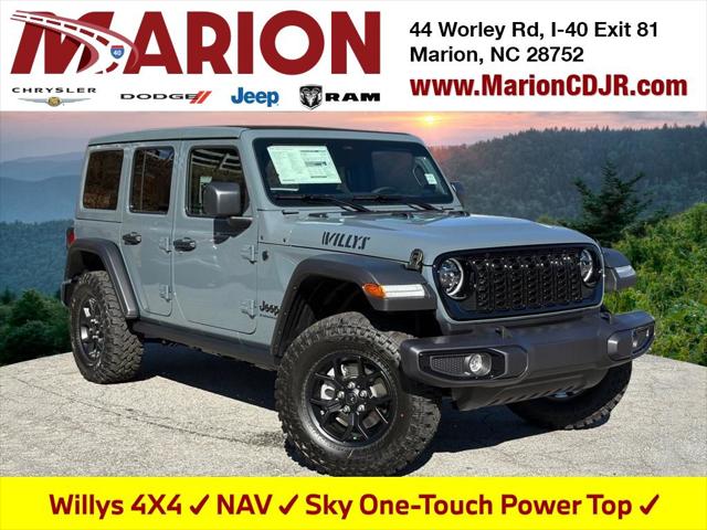 2026 Jeep Wrangler WRANGLER 4-DOOR WILLYS 2026 Jeep Wrangler WRANGLER 4-DOOR WILLYS