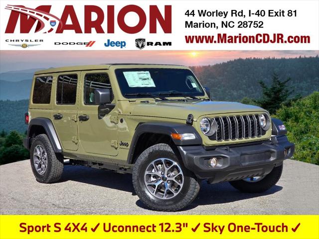 2026 Jeep Wrangler WRANGLER 4-DOOR SPORT S 2026 Jeep Wrangler WRANGLER 4-DOOR SPORT S