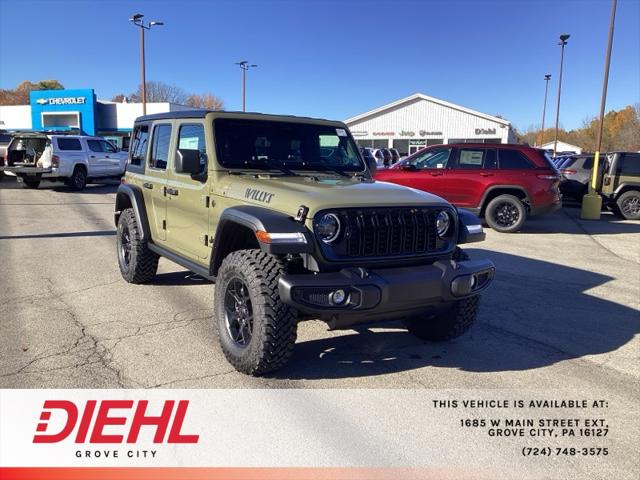 2026 Jeep Wrangler WRANGLER 4-DOOR WILLYS 2026 Jeep Wrangler WRANGLER 4-DOOR WILLYS