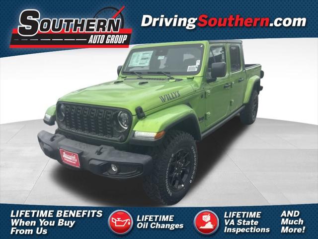 2025 Jeep Gladiator GLADIATOR WILLYS 4X4 2025 Jeep Gladiator GLADIATOR WILLYS 4X4