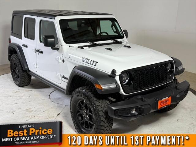 2026 Jeep Wrangler WRANGLER 4-DOOR WILLYS 2026 Jeep Wrangler WRANGLER 4-DOOR WILLYS