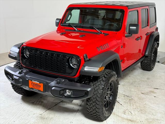 2026 Jeep Wrangler WRANGLER 4-DOOR WILLYS 2026 Jeep Wrangler WRANGLER 4-DOOR WILLYS