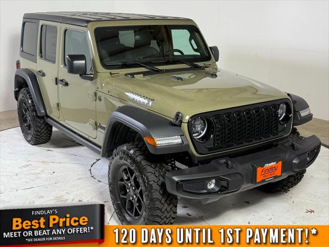 2026 Jeep Wrangler WRANGLER 4-DOOR WILLYS 2026 Jeep Wrangler WRANGLER 4-DOOR WILLYS