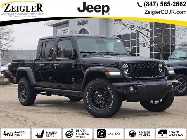 2026 Jeep Gladiator GLADIATOR WILLYS 4X4 2026 Jeep Gladiator GLADIATOR WILLYS 4X4