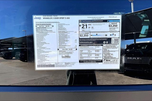 2026 Jeep Wrangler Sport S