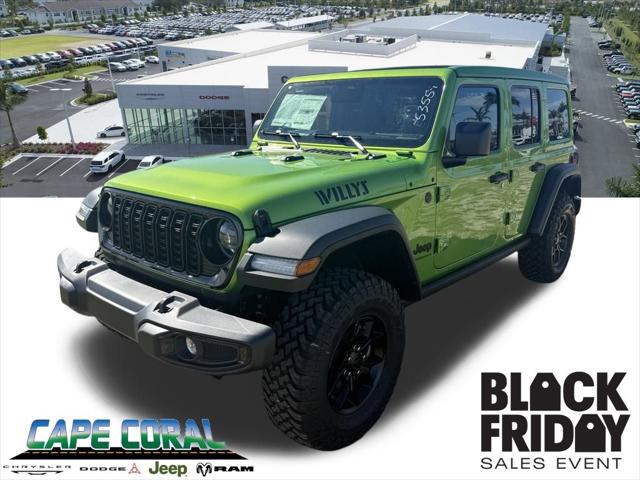 2026 Jeep Wrangler WRANGLER 4-DOOR WILLYS 2026 Jeep Wrangler WRANGLER 4-DOOR WILLYS