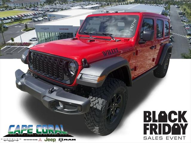 2026 Jeep Wrangler WRANGLER 4-DOOR WILLYS 2026 Jeep Wrangler WRANGLER 4-DOOR WILLYS