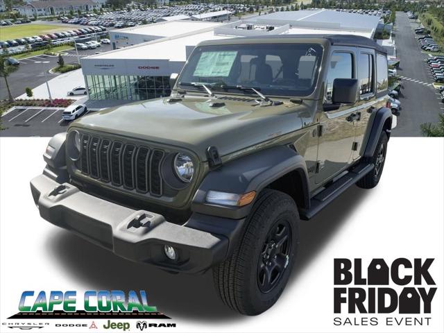 2026 Jeep Wrangler WRANGLER 4-DOOR SPORT 2026 Jeep Wrangler WRANGLER 4-DOOR SPORT