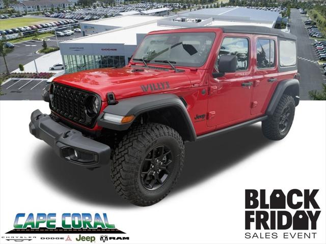 2026 Jeep Wrangler WRANGLER 4-DOOR WILLYS 2026 Jeep Wrangler WRANGLER 4-DOOR WILLYS