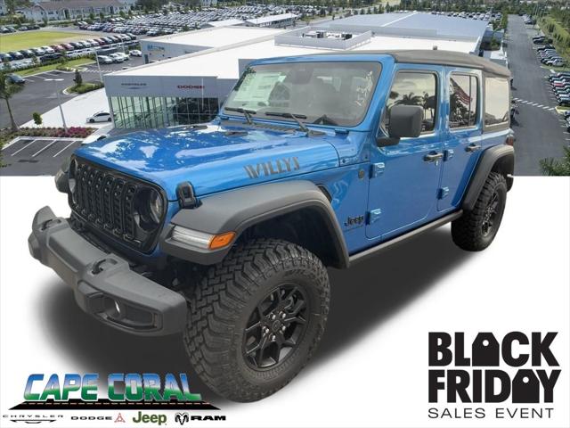 2026 Jeep Wrangler WRANGLER 4-DOOR WILLYS 2026 Jeep Wrangler WRANGLER 4-DOOR WILLYS