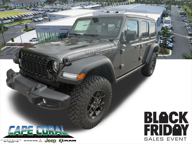 2026 Jeep Wrangler WRANGLER 4-DOOR WILLYS 2026 Jeep Wrangler WRANGLER 4-DOOR WILLYS